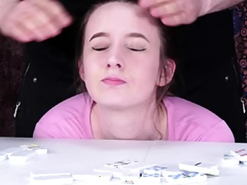 Amateur teen blowjob and cumshot