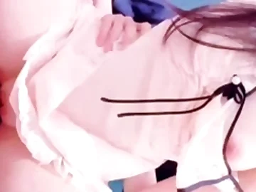 Japanese teen hardcore masturbating at Asian chatroom