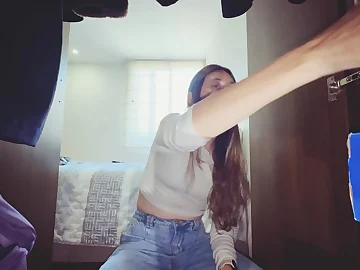 Maria can't resist her stepbrother's desires coupled with begs for a hard fuck