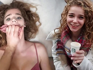 Sparkle Sluts teen Sweetie Seduces & Takes Three Holes In Doggystyle